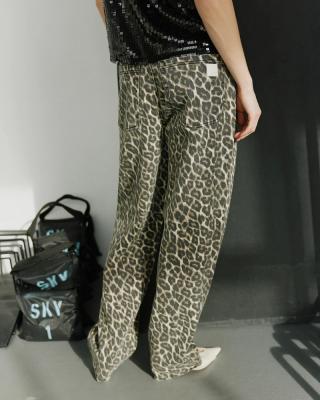 dámské jeans Leopard SOFIE SCHNOOR 38