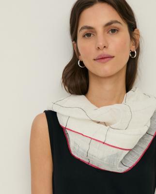 lněný šál YERSE uni